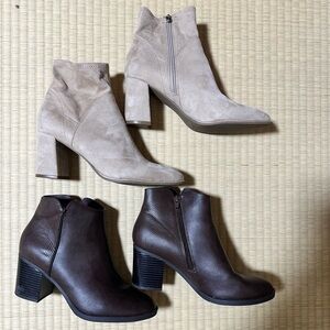 Stylish Tan and Brown Ankle Boots